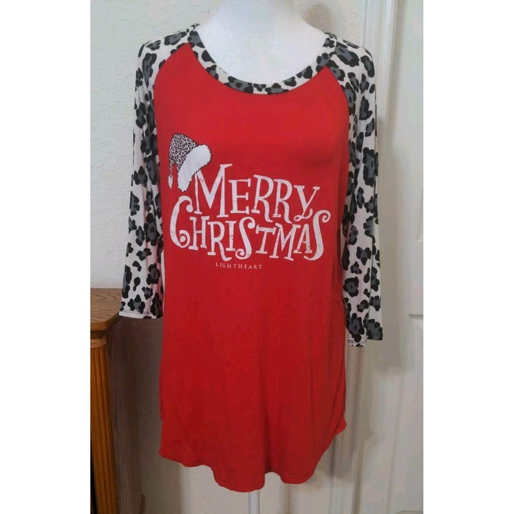 Lightheart Women's Christmas Sleep Shirt. Size M